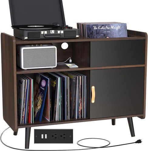 Record player stand - player,